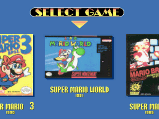 Super Mario All-Stars + Super Mario World Screenshot 1